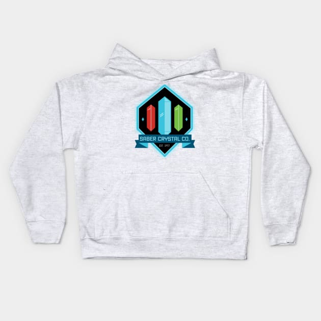 The Saber Crystal Company Kids Hoodie by calbers